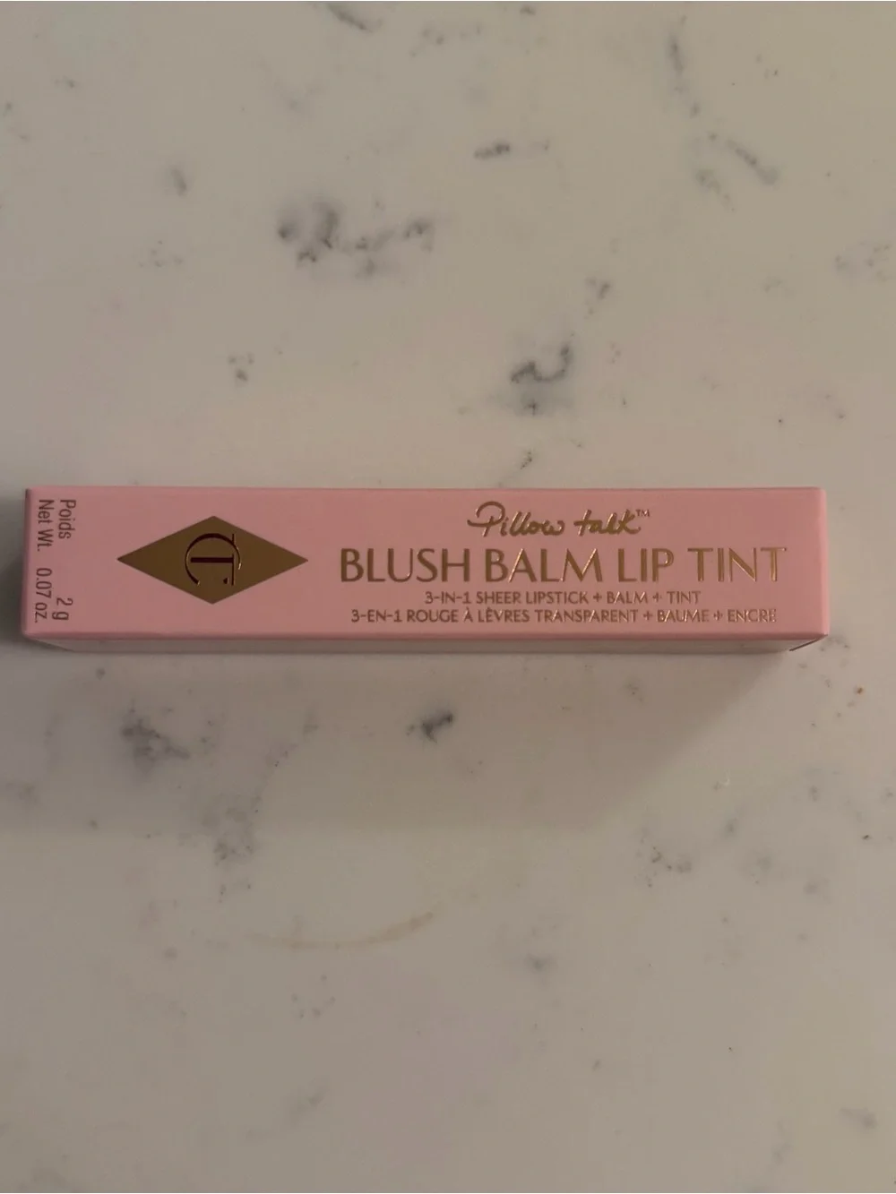 Charlotte Tilbury Blush Balm Lip Tint in Pillow Talk